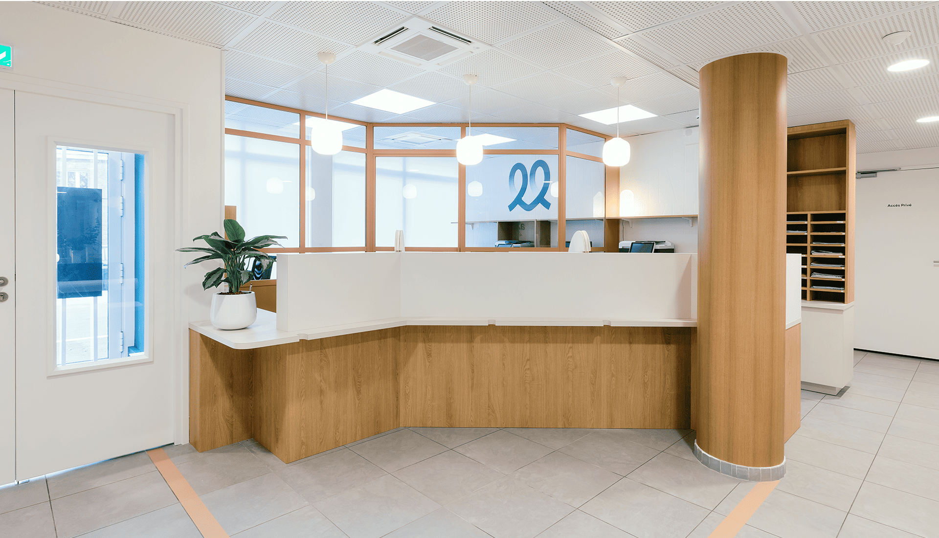 Banque d'accueil et secrétariat d'un cabinet médical